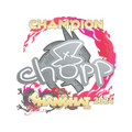 Sticker | chopper (Champion) | Shanghai 2024 image 120x120