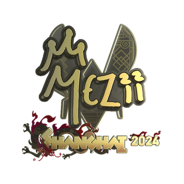 Sticker | mezii (Gold) | Shanghai 2024 image 360x360