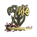 Sticker | Maka (Gold) | Shanghai 2024 image 120x120