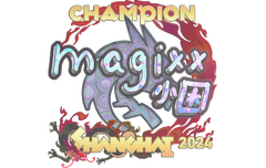 Sticker | magixx (Holo, Champion) | Shanghai 2024