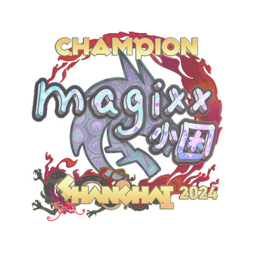 Sticker | magixx (Holo, Champion) | Shanghai 2024 image 360x360