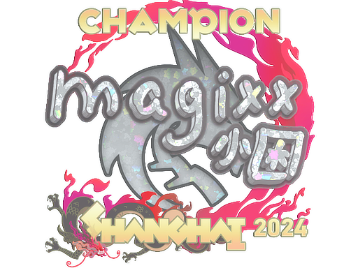 Hình dán | magixx (Glitter, Champion) | Shanghai 2024