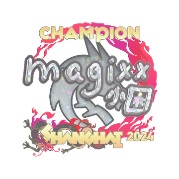 Sticker | magixx (Glitter, Champion) | Shanghai 2024 image 360x360