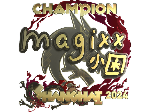 Hình dán | magixx (Gold, Champion) | Shanghai 2024