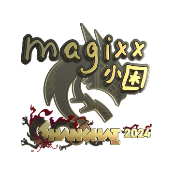 Sticker | magixx (Gold) | Shanghai 2024 image 360x360