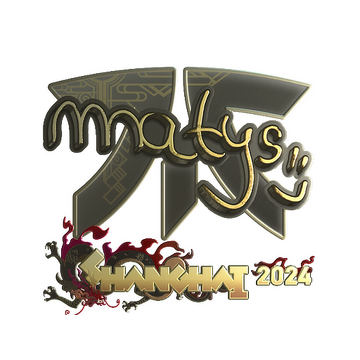 Sticker | MATYS (Gold) | Shanghai 2024 image 360x360