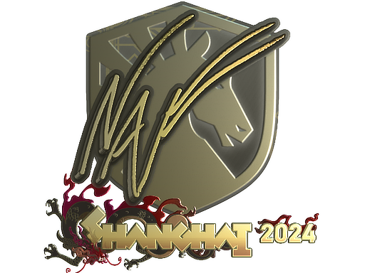 Sticker | NAF (Gold) | Shanghai 2024