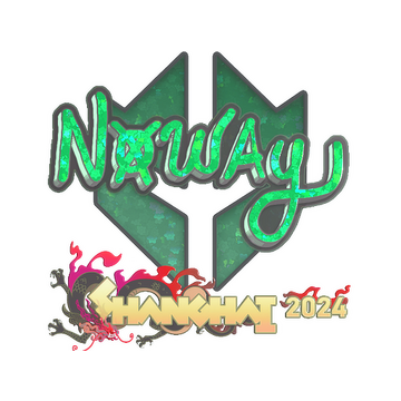 Sticker | noway (Glitter) | Shanghai 2024 image 360x360