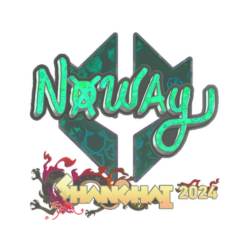 Sticker | noway (Holo) | Shanghai 2024 image 360x360