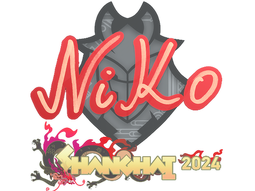 Adesivo | NiKo | Shanghai 2024