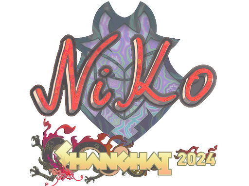 Adesivo | NiKo (Holo) | Shanghai 2024