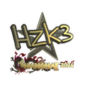 Sticker | hallzerk (Gold) | Shanghai 2024 image 120x120