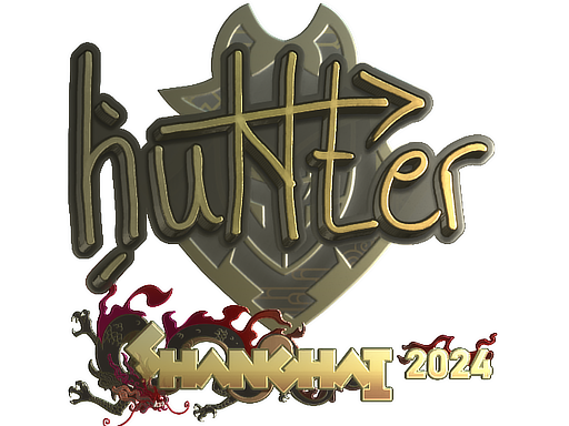 Hình dán | huNter- (Gold) | Shanghai 2024