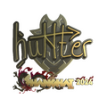 Sticker | huNter- (Gold) | Shanghai 2024 image 120x120