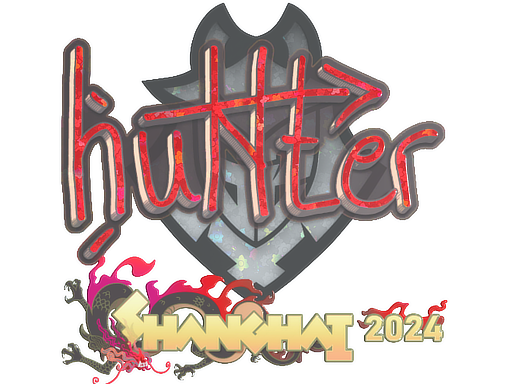 Hình dán | huNter- (Glitter) | Shanghai 2024