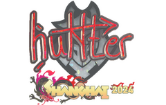 Sticker | huNter- (Glitter) | Shanghai 2024