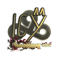 Sticker | ICY (Gold) | Shanghai 2024 image 120x120