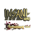 Sticker | insani (Gold) | Shanghai 2024 image 120x120