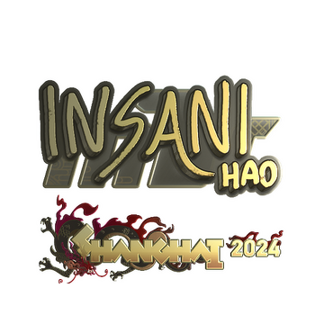 Sticker | insani (Gold) | Shanghai 2024 image 360x360