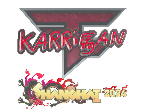 스티커 | karrigan (Glitter) | Shanghai 2024