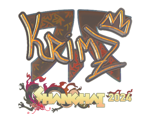 Стикер | KRIMZ (Holo) | Shanghai 2024