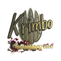 Sticker | Krimbo (Gold) | Shanghai 2024 image 120x120