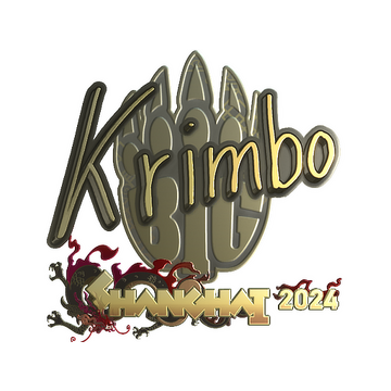 Sticker | Krimbo (Gold) | Shanghai 2024 image 360x360