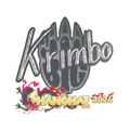 Sticker | Krimbo (Glitter) | Shanghai 2024 image 120x120