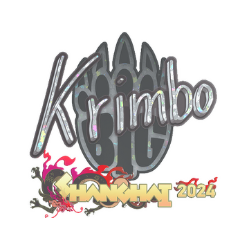 Sticker | Krimbo (Glitter) | Shanghai 2024 image 360x360