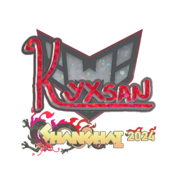 Sticker | kyxsan (Glitter) | Shanghai 2024