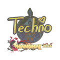 Sticker | Techno4K (Holo) | Shanghai 2024 image 120x120