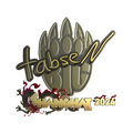 Sticker | tabseN (Gold) | Shanghai 2024 image 120x120