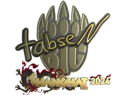 Sticker | tabseN (Gold) | Shanghai 2024