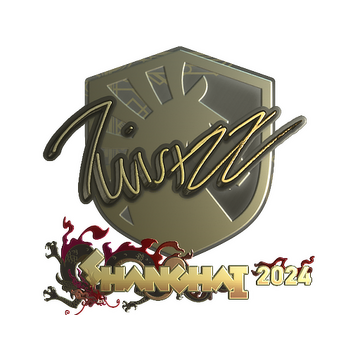 Sticker | Twistzz (Gold) | Shanghai 2024 image 360x360