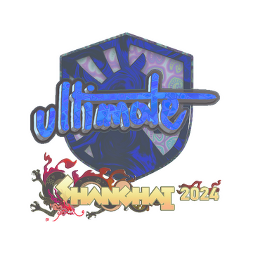 Sticker | ultimate (Holo) | Shanghai 2024 image 360x360