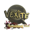 Sticker | vexite (Gold) | Shanghai 2024 image 120x120