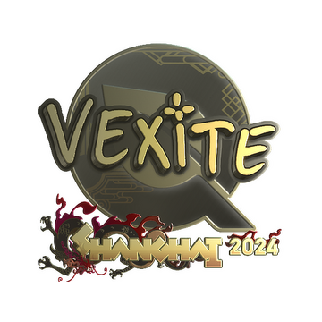 Sticker | vexite (Gold) | Shanghai 2024 image 360x360