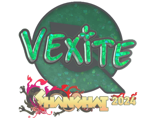 Samolepka | vexite (Glitter) | Shanghai 2024