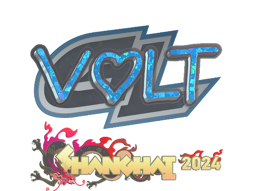 Sticker | volt (Glitter) | Shanghai 2024