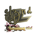 Sticker | sl3nd (Gold) | Shanghai 2024 image 120x120