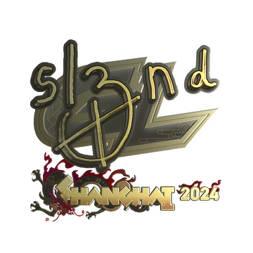 Sticker | sl3nd (Gold) | Shanghai 2024 image 360x360