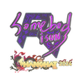 Sticker | somebody (Holo) | Shanghai 2024 image 120x120