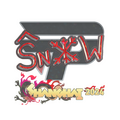 Sticker | snow (Glitter) | Shanghai 2024 image 120x120