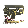 Sticker | snow (Gold) | Shanghai 2024 image 120x120