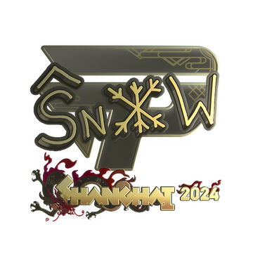 Sticker | snow (Gold) | Shanghai 2024 image 360x360