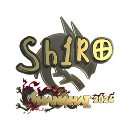 Sticker | sh1ro (Gold) | Shanghai 2024