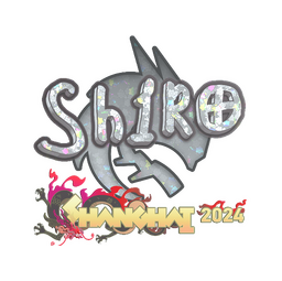 Sticker | sh1ro (Glitter) | Shanghai 2024