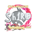 Sticker | sh1ro (Champion) | Shanghai 2024 image 120x120