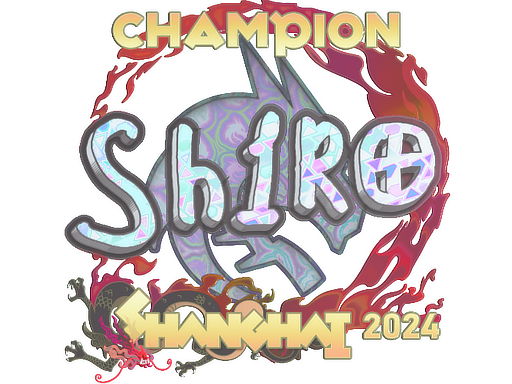 Sticker | sh1ro (Holo, Champion) | Shanghai 2024