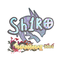 Sticker | sh1ro (Holo) | Shanghai 2024